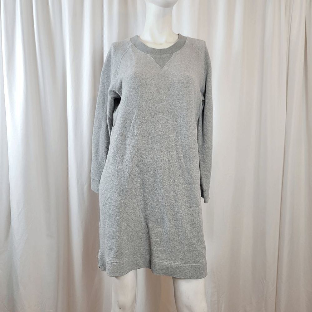 Madewell womens Sz small gray mini sweater dress
